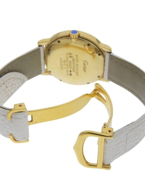 CARTIER Must Rondo Watches Aftermarket bezels WhiteDial Silver925/diamond/...